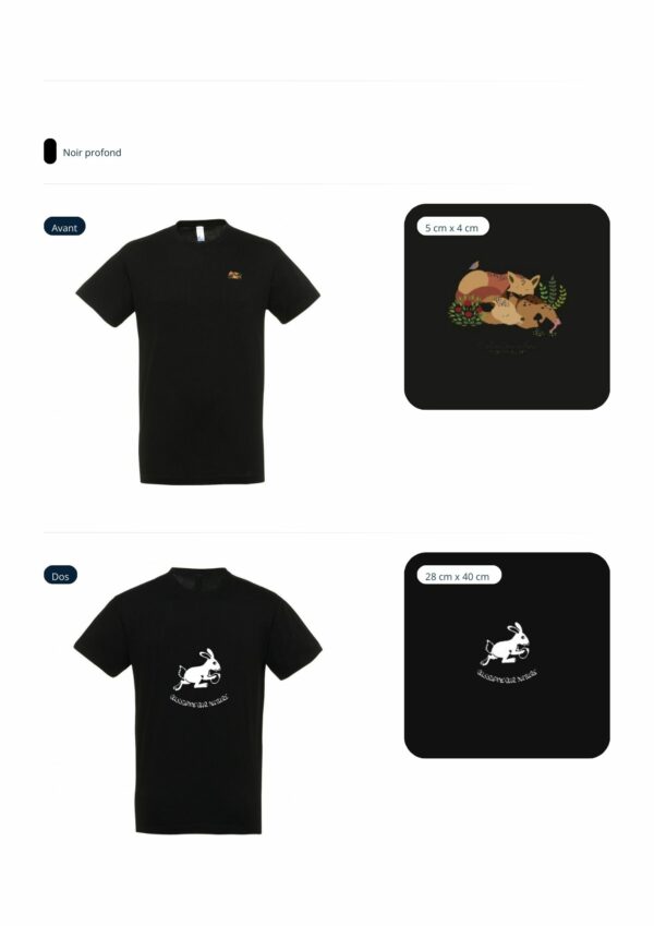 Tee shirt lievre malin – Image 2