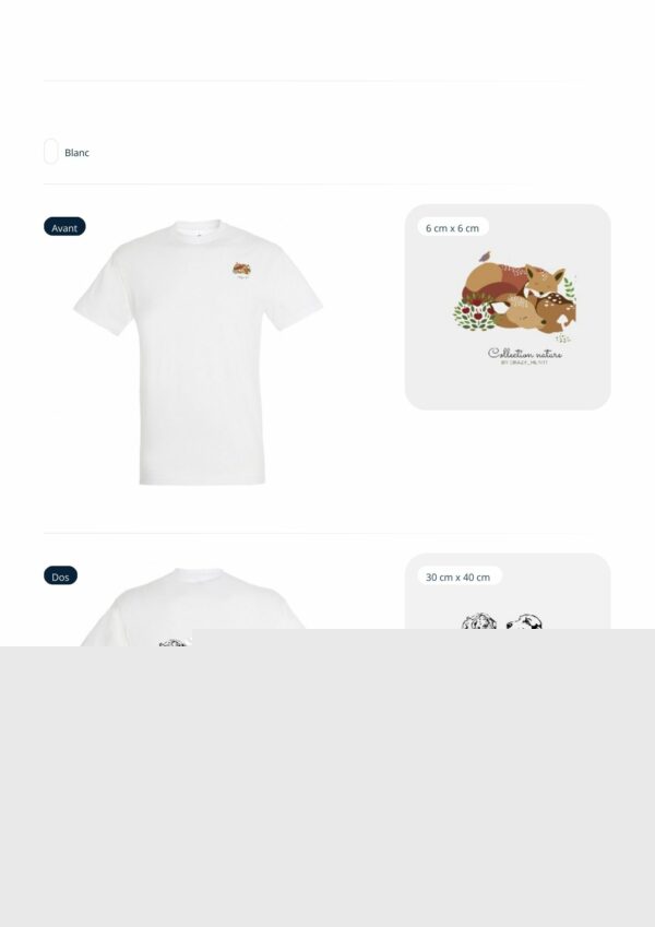 Tee shirt trois chiens – Image 2