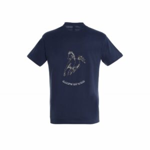 Tee shirt avec motif cheval en mouvement
