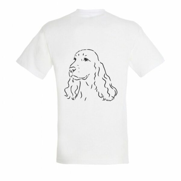 Tee shirt avec motif cocker