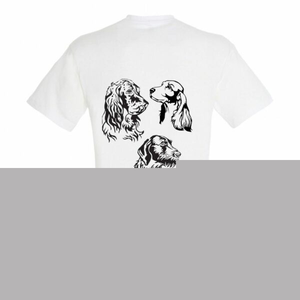 Tee shirt trois chiens