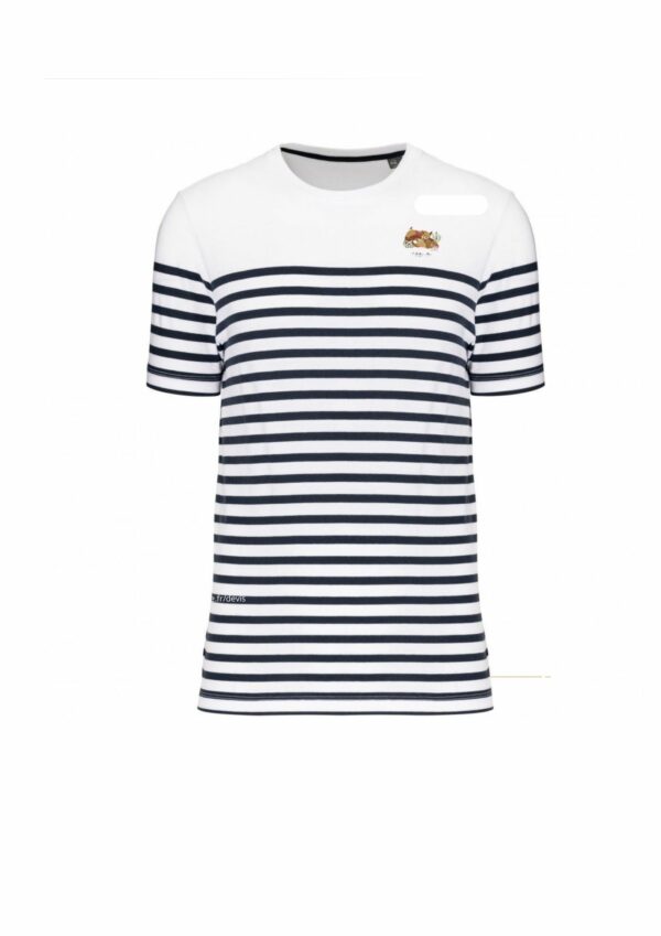 Tee shirt marinière faon